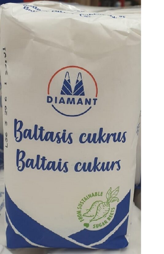 Baltais cukurs DIAMANT, 1kg FS