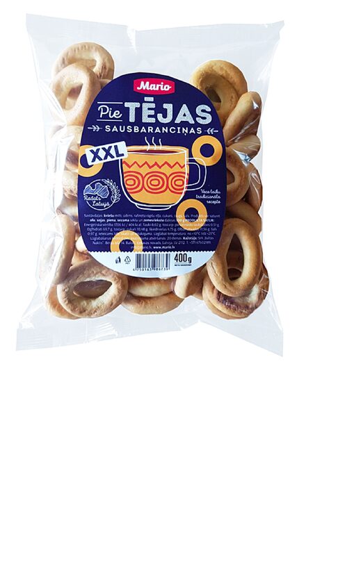 Sausbaranciņas MARIO Tējas, 400g