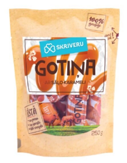 SKRĪVERU Gotiņa ar sāļo karameli, 250g