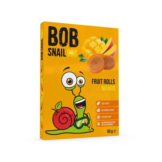 Mango rullīši BOB SNAIL, 60g