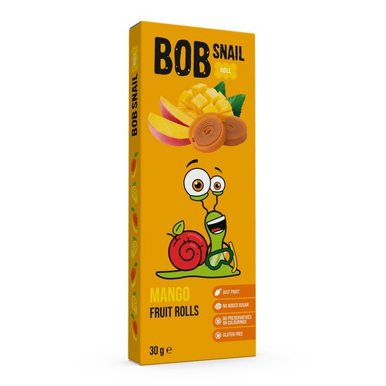 Mango rullīši BOB SNAIL, 30g