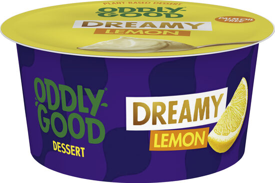 Deserts uz augu bāzes ODDLYGOOD Dreamy, ar citronu garšu,130g