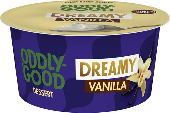 Deserts uz augu bāzes ODDLYGOOD Dreamy, ar vaniļas garšu, 130g
