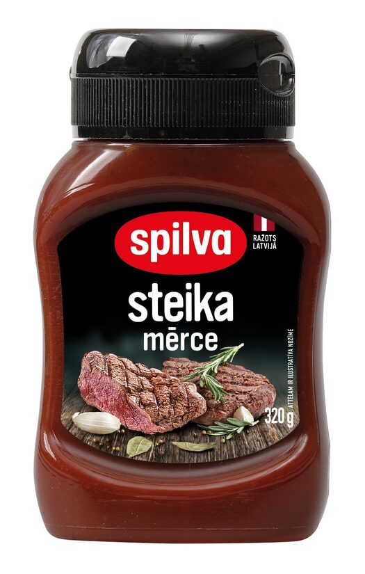 Mērce SPILVA Steika, 320g/295ml