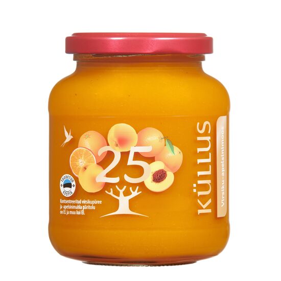 Persiku apelsīnu ievārījums KULLUS, 400g