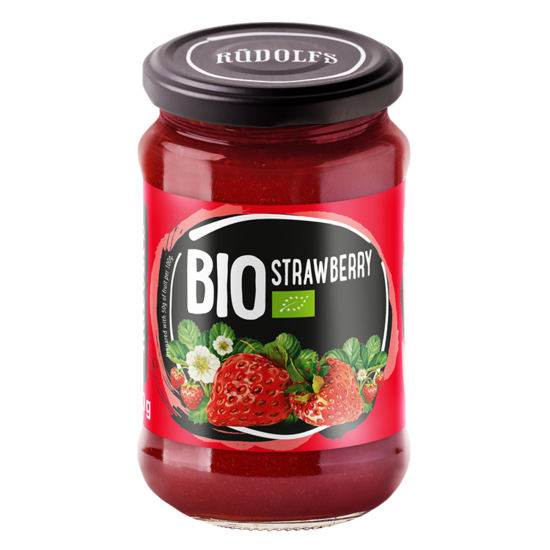 Ievārījums RŪDOLFS BIO ZEMEŅU 400 g