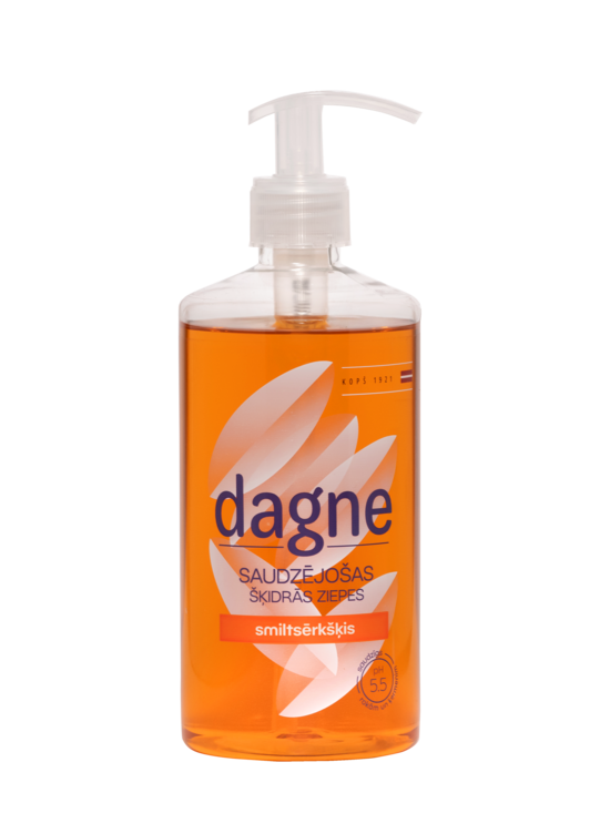 Šķidrās ziepes DAGNE Smiltsērkšķis, 500ml