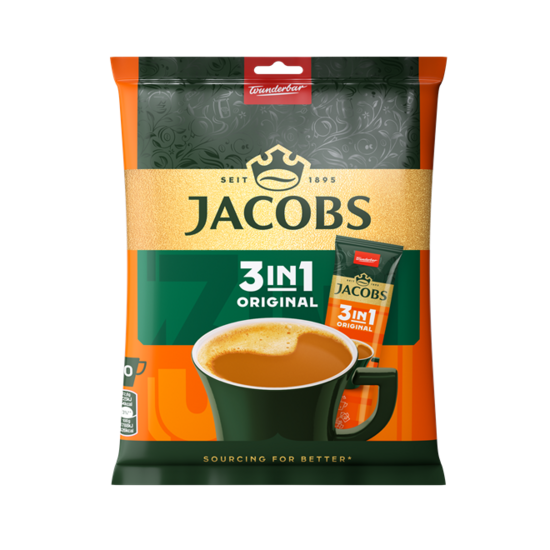  JACOBS 3in1 Original (10 x 12,6g), 126g