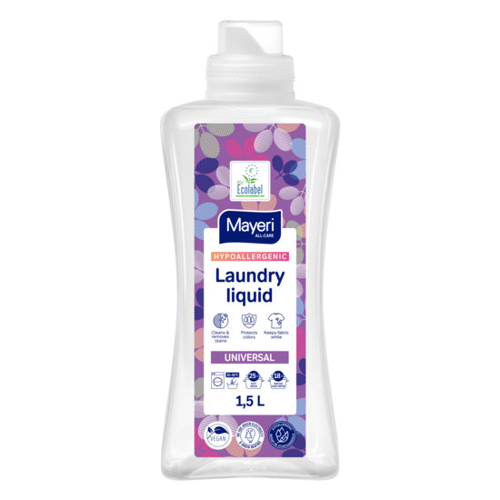 Hipoalerģiska veļas mazgāšanas želeja MAYERI Universal, 1.5l