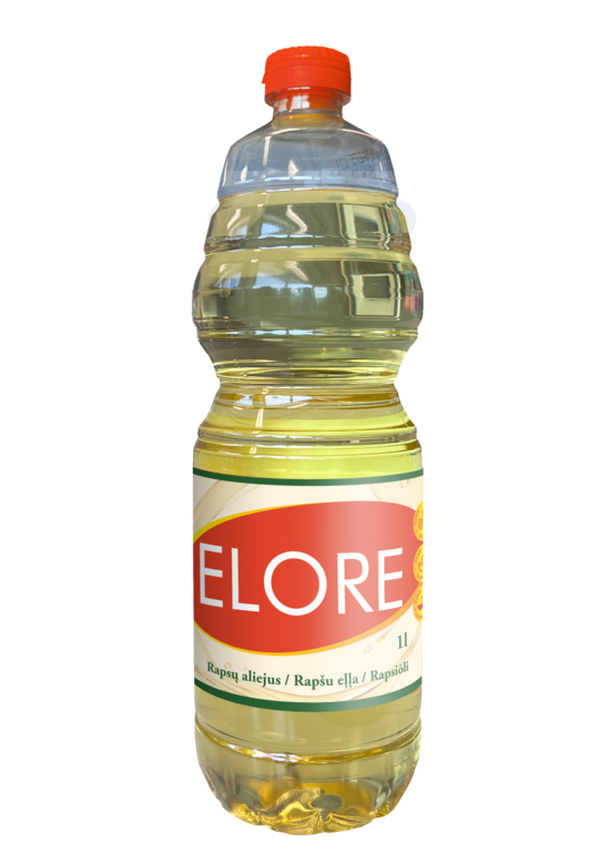Rapšu eļļa ELORE, 1l