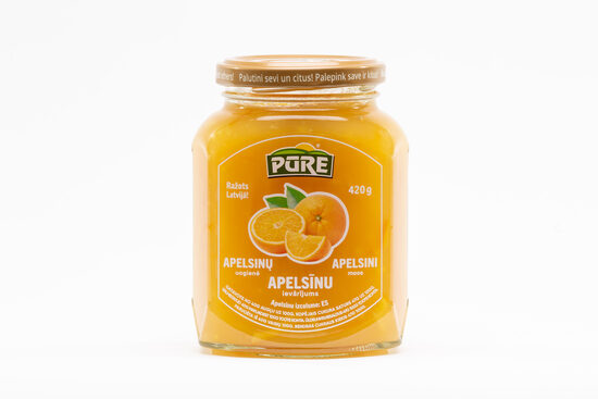 Apelsīnu ievārījums PŪRE, 420g