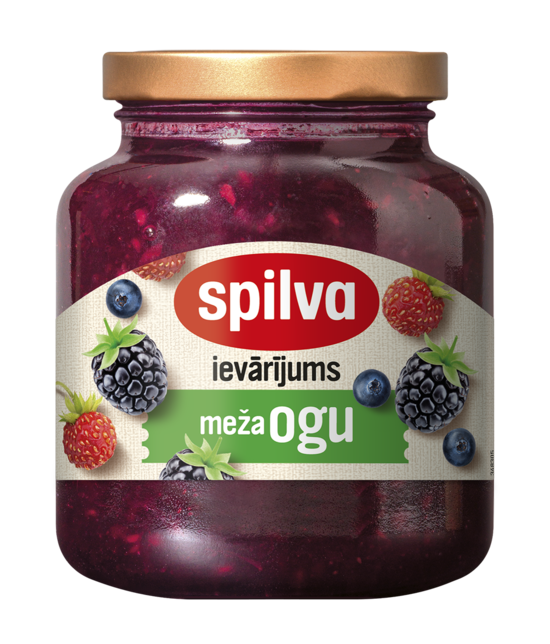 Meža ogu ievārījums SPILVA, 380g