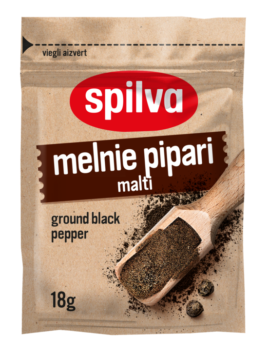 Melnie malti pipari SPILVA, 18g