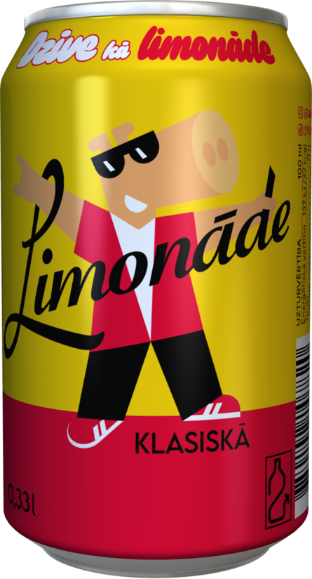 Limonāde LIMPO Klasiskā, bundžā, 0.33l (DEP)