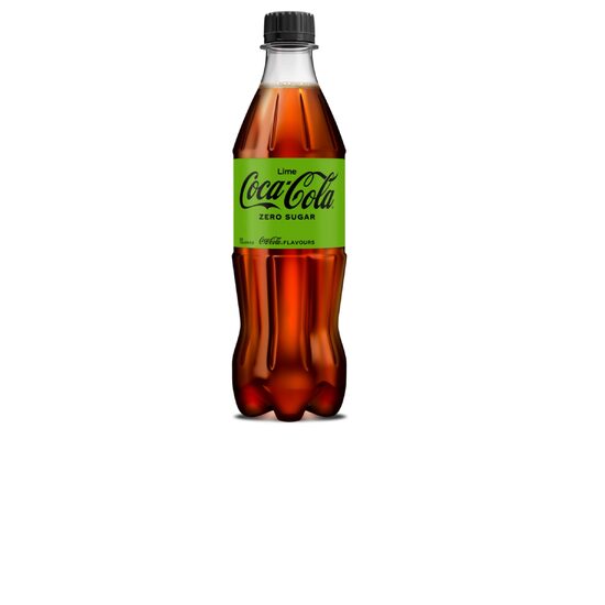 Gāzēts dzēriens COCA COLA Zero, Lime, PET, 0.5l (DEP)