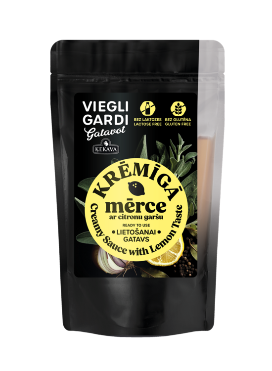 Krēmīgā mērce ar citronu garšu ĶEKAVA, 230ml