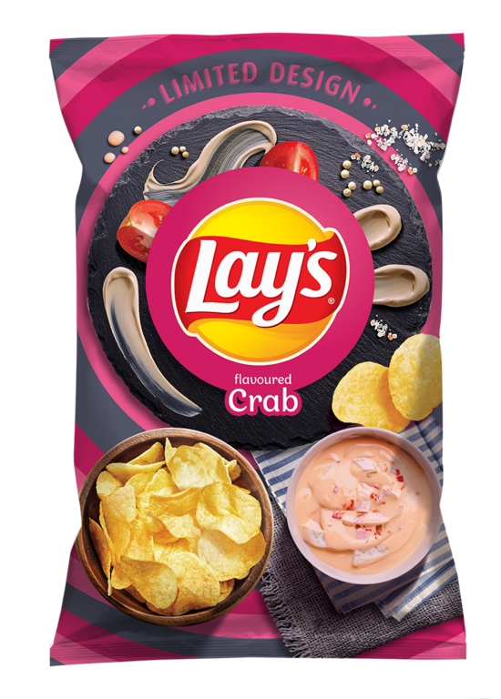 Čipsi LAY'S, ar krabja gaļas garšu, 130g