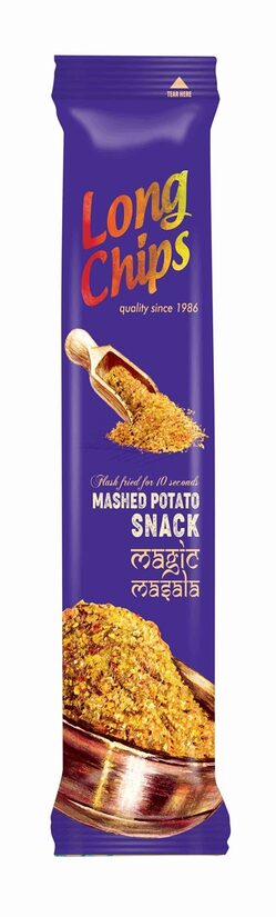 Kartupeļu plāksnes LONGCHIPS Magic Masala, 75g