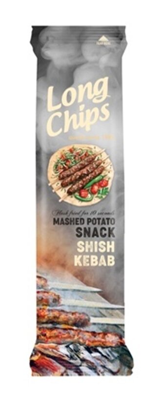 Kartupeļu plāksnes LONGCHIPS ar kebaba garšu, 75g