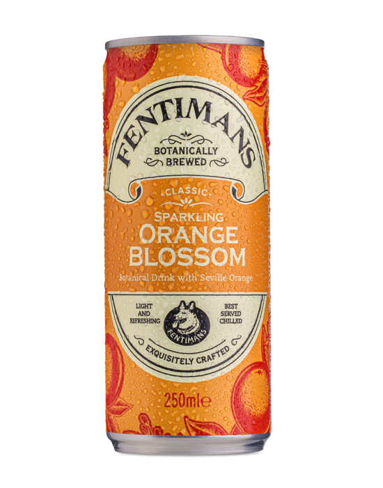 Bezalkoholisks dzēriens FENTIMANS Premium Orange Blossom, bundžā, 0.25l (DEP)