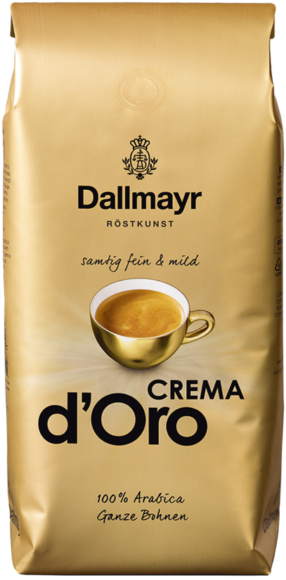 Kafijas pupiņas DALLMAYR Crema d'Oro, 1kg