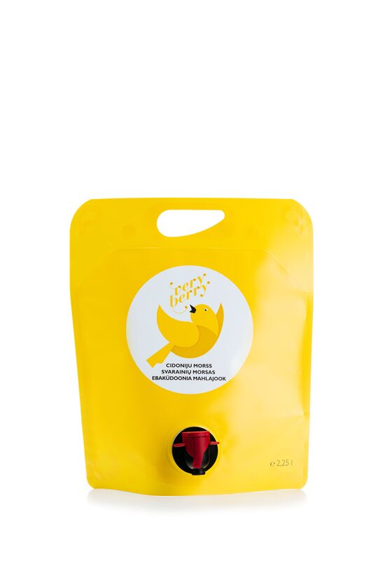 Dabīgais morss VERY BERRY, cidoniju, BIB, 2.25l
