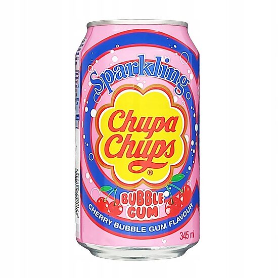 Gāzēts dzēriens CHUPA CHUPS Bubblegum, 0.345l (DEP)