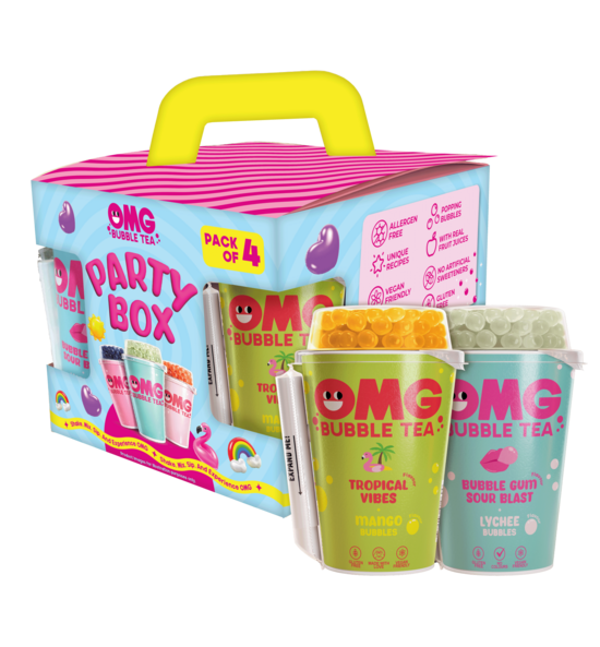 Tējas dzēriens OMG Pink Party Box, 4x0.265l