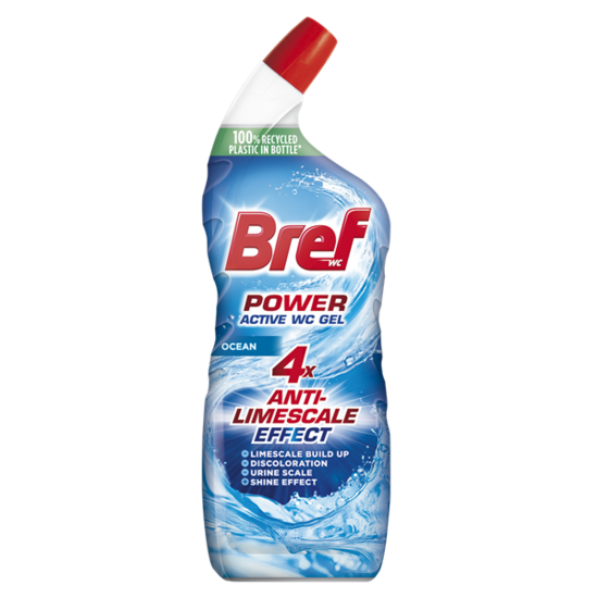 Tualetes tīrīšanas līdzeklis BREF Power Active Gel Ocean, 750ml