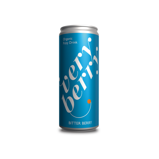 Gāzēts dzēriens VERY BERRY Fizzy Bitter Berry, bundžā, 0.33l (DEP)