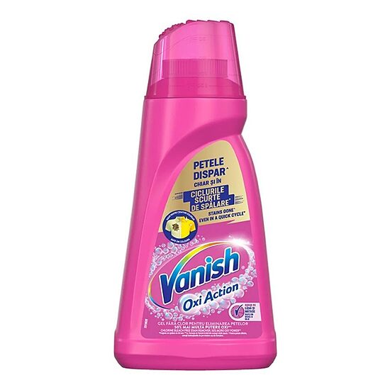 Traipu tīrīšanas gēls VANISH Oxi Action Pink, 1l