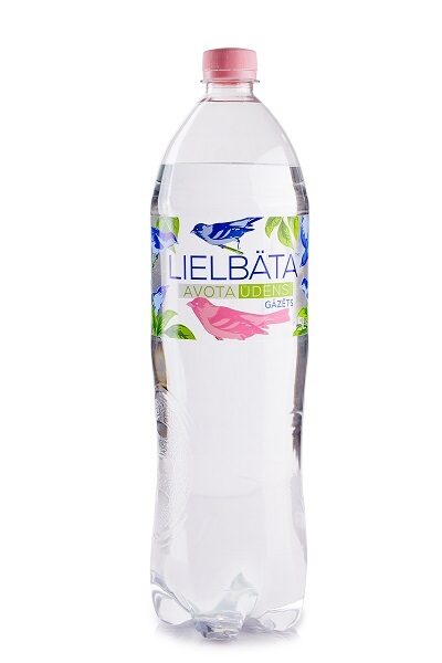 Ūdens LIELBĀTA gāzēts, PET, 1.5 l(DEP)