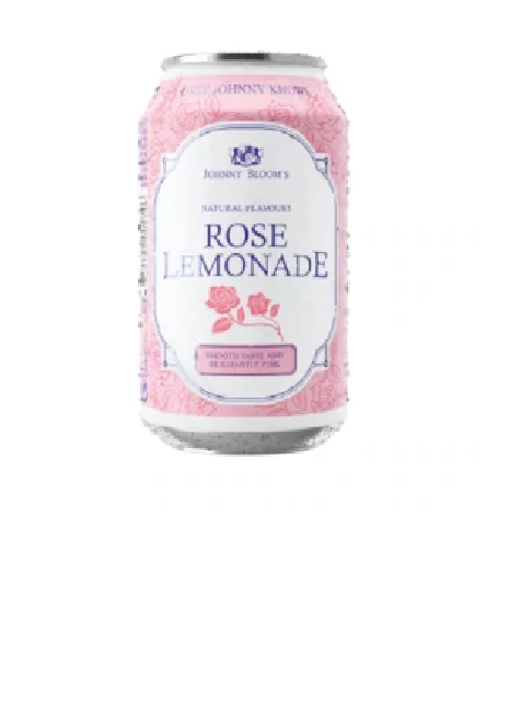 Rožu dzēriens JOHNNY BLOOM'S Rose, 0.33l(DEP)