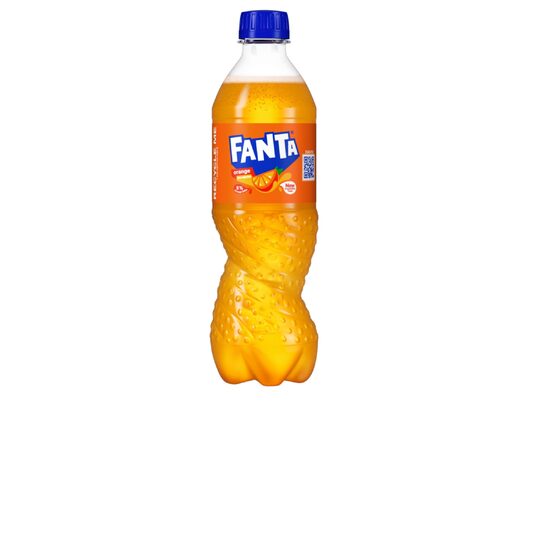 Gāzēts dzēriens FANTA Orange, PET, 0.5l(DEP)