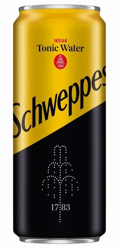 Gāzēts dzēriens SCHWEPPES Tonic Water, bundžā, 0.33l(DEP)