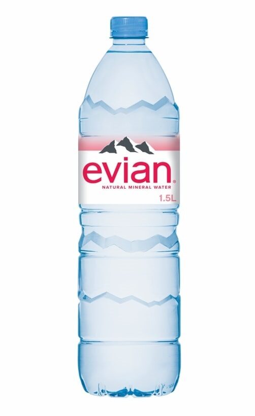 Minerālūdens EVIAN negāzēts, 1.5 l(DEP)