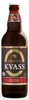 Kvass TĒRVETE "Godu", stiklā, 0.5 l(DEP)