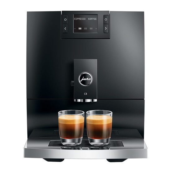 JURA C8 Piano Black (EA) kafijas automāts