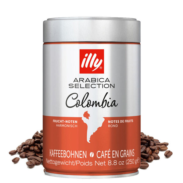 Kafijas pupiņas Illy Colombia 250g