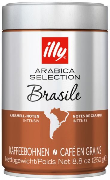 Kafijas pupiņas Illy Brasile 250g