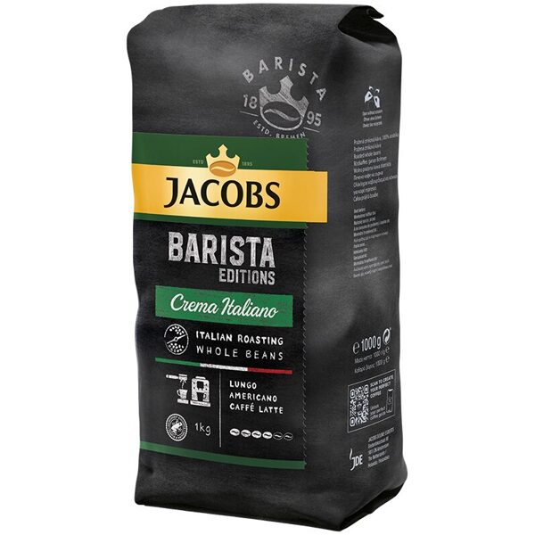 Kafijas pupiņas Jacobs Barista Crema Italiano 1kg