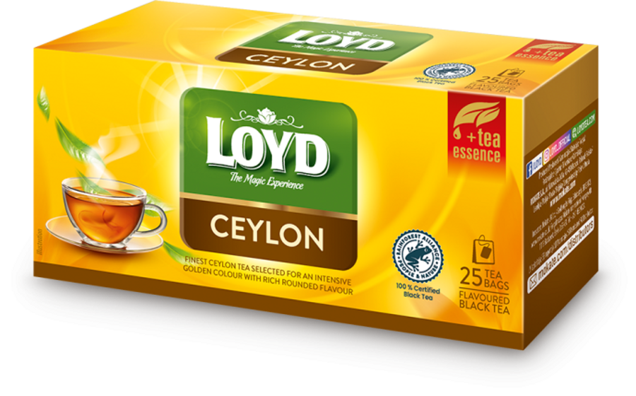 Loyd Ceylon melnā tēja 25x2g