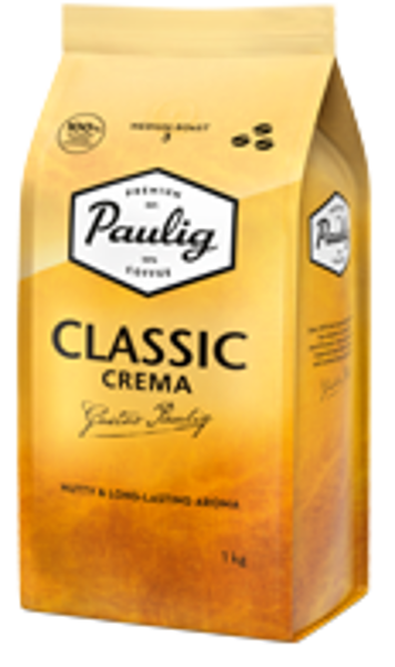 Kafijas pupiņas Paulig Classic Crema 1kg