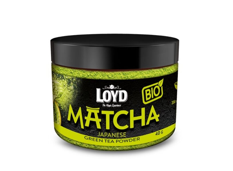 LOYD Zaļās tējas pulveris Matcha, 40g