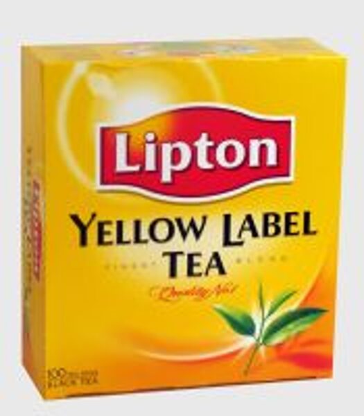 Melnā tēja LIPTON Yellow Label Express, papīra maisiņā, 2gx100gab