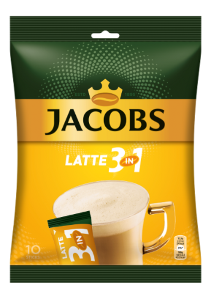 Kafijas dzēriens Jacobs Latte 10x12.5g bag.