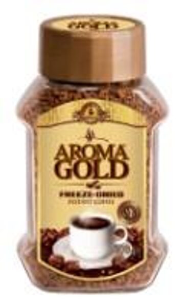 Šķīstošā  granulēta kafija AROMA GOLD, 100 g