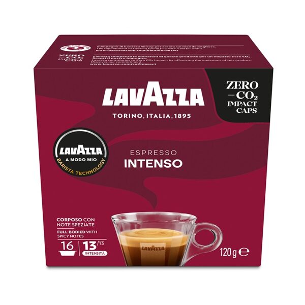 Kafijas kapsulas LAVAZZA, A Modo Mio Intenso, 120g