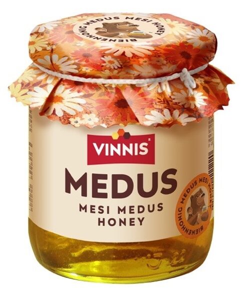Dažādu ziedu medus 0.3 kg Vinnis