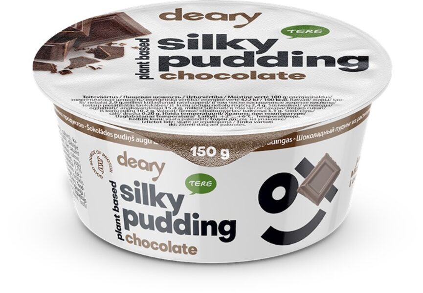 Augu izcelsmes pudiņš DEARY šokolādes, 150g